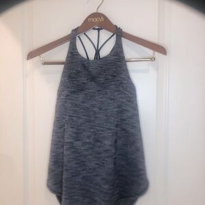 Lululemon Grey/Blue Workout Tank-top | Size 6